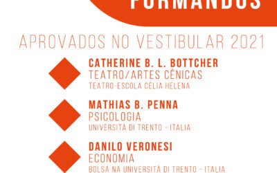 APROVADOS NO VESTIBULAR 2021