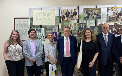 MEMBROS DO COMITATO SCIENTIFICO, REPRESENTANDO A SOCIETÀ DANTE ALIGHIERI.